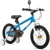 image:imageJOYSTAR Lomand 14 16 18 20 Inch Kids Bike with Training Wheels BMX Style Kids Bicycle for Toddlers Boys Girls Ages 312 Dual VBrake Adjustable Seat Multiple ColorsBlue