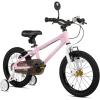 image:imageJOYSTAR Lomand 14 16 18 20 Inch Kids Bike with Training Wheels BMX Style Kids Bicycle for Toddlers Boys Girls Ages 312 Dual VBrake Adjustable Seat Multiple ColorsPink