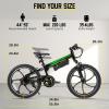 image:imageJOYSTAR 20 Inch Electric Bike for Kids Teens Ages 7 with 250W Brushless Motor 15 Miles 155MPH Electric Mountain Bicycle with Removable Battery Children Ebikes with Dual VBrakesGreen