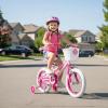 image:imageJOYSTAR Girls Bike for Toddlers and Kids Age 310 Years 12 14 16 20 Inch Kids Bike with Training Wheels and Handbrakes 20 Inch Bike with Kickstand Multiple ColorsPink