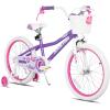 image:imageJOYSTAR Girls Bike for Toddlers and Kids Age 310 Years 12 14 16 20 Inch Kids Bike with Training Wheels and Handbrakes 20 Inch Bike with Kickstand Multiple ColorsPurple