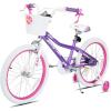 image:imageJOYSTAR Girls Bike for Toddlers and Kids Age 310 Years 12 14 16 20 Inch Kids Bike with Training Wheels and Handbrakes 20 Inch Bike with Kickstand Multiple ColorsPurple