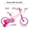 image:imageJOYSTAR Girls Bike for Toddlers and Kids Age 310 Years 12 14 16 20 Inch Kids Bike with Training Wheels and Handbrakes 20 Inch Bike with Kickstand Multiple ColorsPink