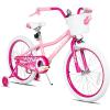 image:imageJOYSTAR Girls Bike for Toddlers and Kids Age 310 Years 12 14 16 20 Inch Kids Bike with Training Wheels and Handbrakes 20 Inch Bike with Kickstand Multiple ColorsPink