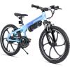 image:imageJOYSTAR 20 Inch Electric Bike for Kids Teens Ages 7 with 250W Brushless Motor 15 Miles 155MPH Electric Mountain Bicycle with Removable Battery Children Ebikes with Dual VBrakesBlue