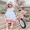 image:imageJOYSTAR Little Daisy Kids Bike for Girls Boys Ages 210 Years 12 14 16 20 Inch Girls Bikes with Doll Bike Seat amp Streamers Boys Bike with Flag amp Number Plate Multiple ColorsLittleDaisyWhite