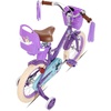 image:imageJOYSTAR Little Daisy Kids Bike for Girls Boys Ages 210 Years 12 14 16 20 Inch Girls Bikes with Doll Bike Seat amp Streamers Boys Bike with Flag amp Number Plate Multiple ColorsLittleDaisyNeon Purple