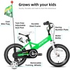 image:imageJOYSTAR Little Daisy Kids Bike for Girls Boys Ages 210 Years 12 14 16 20 Inch Girls Bikes with Doll Bike Seat amp Streamers Boys Bike with Flag amp Number Plate Multiple ColorsLittleRockGreen