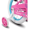 image:imageJOYSTAR Little Daisy Kids Bike for Girls Boys Ages 210 Years 12 14 16 20 Inch Girls Bikes with Doll Bike Seat amp Streamers Boys Bike with Flag amp Number Plate Multiple ColorsLittleDaisyFuchsia