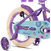 image:imageJOYSTAR Little Daisy Kids Bike for Girls Boys Ages 210 Years 12 14 16 20 Inch Girls Bikes with Doll Bike Seat amp Streamers Boys Bike with Flag amp Number Plate Multiple ColorsLittleDaisyNeon Purple