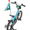 image:imageJOYSTAR Little Daisy Kids Bike for Girls Boys Ages 210 Years 12 14 16 20 Inch Girls Bikes with Doll Bike Seat amp Streamers Boys Bike with Flag amp Number Plate Multiple ColorsLittleRockBlue