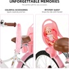 image:imageJOYSTAR Little Daisy Kids Bike for Girls Boys Ages 210 Years 12 14 16 20 Inch Girls Bikes with Doll Bike Seat amp Streamers Boys Bike with Flag amp Number Plate Multiple ColorsLittleDaisyWhite