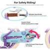 image:imageJOYSTAR Little Daisy Kids Bike for Girls Boys Ages 210 Years 12 14 16 20 Inch Girls Bikes with Doll Bike Seat amp Streamers Boys Bike with Flag amp Number Plate Multiple ColorsLittleDaisyNeon Purple