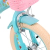 image:imageJOYSTAR Little Daisy Kids Bike for Girls Boys Ages 210 Years 12 14 16 20 Inch Girls Bikes with Doll Bike Seat amp Streamers Boys Bike with Flag amp Number Plate Multiple ColorsStitch Blue
