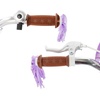 image:imageJOYSTAR Little Daisy Kids Bike for Girls Boys Ages 210 Years 12 14 16 20 Inch Girls Bikes with Doll Bike Seat amp Streamers Boys Bike with Flag amp Number Plate Multiple ColorsLittleDaisyNeon Purple