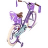 image:imageJOYSTAR Little Daisy Kids Bike for Girls Boys Ages 210 Years 12 14 16 20 Inch Girls Bikes with Doll Bike Seat amp Streamers Boys Bike with Flag amp Number Plate Multiple ColorsLittleDaisyNeon Purple