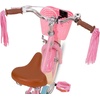 image:imageJOYSTAR Little Daisy Kids Bike for Girls Boys Ages 210 Years 12 14 16 20 Inch Girls Bikes with Doll Bike Seat amp Streamers Boys Bike with Flag amp Number Plate Multiple ColorsLittleDaisyPink