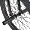 image:imageJOYSTAR 20 24 Inch Kids BMX Bike for Boys and Girls Age 712  Freestyle Bicycle for Beginner Level Riders with Dual Hand Brakes amp 2 Pegs  24 Kids BikeBlack