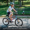 image:imageJOYSTAR 20 24 Inch Kids BMX Bike for Boys and Girls Age 712  Freestyle Bicycle for Beginner Level Riders with Dual Hand Brakes amp 2 Pegs  24 Kids BikeOil Slick