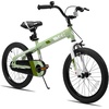 image:imageJOYSTAR Whizz Kids Bike 1220 Inch Kids Bicycle for Toddler and Kids Ages 210 Years Old BMX Style Boys Bike with Training Wheels Multiple ColorsGreen