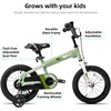 image:imageJOYSTAR Whizz Kids Bike 1220 Inch Kids Bicycle for Toddler and Kids Ages 210 Years Old BMX Style Boys Bike with Training Wheels Multiple ColorsGreen