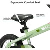 image:imageJOYSTAR Whizz Kids Bike 1220 Inch Kids Bicycle for Toddler and Kids Ages 210 Years Old BMX Style Boys Bike with Training Wheels Multiple ColorsGreen