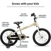 image:imageJOYSTAR Whizz Kids Bike 1220 Inch Kids Bicycle for Toddler and Kids Ages 210 Years Old BMX Style Boys Bike with Training Wheels Multiple ColorsSandy