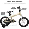 image:imageJOYSTAR Whizz Kids Bike 1220 Inch Kids Bicycle for Toddler and Kids Ages 210 Years Old BMX Style Boys Bike with Training Wheels Multiple ColorsSandy