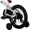 image:imageJOYSTAR Whizz Kids Bike 1220 Inch Kids Bicycle for Toddler and Kids Ages 210 Years Old BMX Style Boys Bike with Training Wheels Multiple ColorsSilver