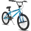 image:imageJOYSTAR 20 24 Inch Kids BMX Bike for Boys and Girls Age 712  Freestyle Bicycle for Beginner Level Riders with Dual Hand Brakes amp 2 Pegs  24 Kids BikeBlue