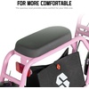 image:imageJOYSTAR Starmoto Electric Scooter for Teens Ages 612 Max 8 Miles 155 Mph by 250W Motor 16 Wheel Thumb Throttle Easy to Ride amp Assemble EScooter with Seat for TeensPink