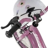 image:imageJOYSTAR 14 Inch Kids Bike Little Daisy Girls Bike with Training Wheels Doll Seat Basket amp Streamers Princess Kids Bicycle for Girls Toddler Bike 35 Years Purple