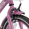 image:imageJOYSTAR 14 Inch Kids Bike Little Daisy Girls Bike with Training Wheels Doll Seat Basket amp Streamers Princess Kids Bicycle for Girls Toddler Bike 35 Years Purple