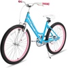 image:imageJOYSTAR 20 24 Inch Girls Bike for Kids Ages 612 Years Old 20 Inch Kids Bike with Training Wheels 24 Girls Bicycle with Handbrake amp KickstandBlue