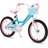 image:imageJOYSTAR 20 24 Inch Girls Bike for Kids Ages 612 Years Old 20 Inch Kids Bike with Training Wheels 24 Girls Bicycle with Handbrake amp KickstandBlue