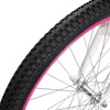 image:imageJOYSTAR 20 24 Inch Girls Bike for Kids Ages 612 Years Old 20 Inch Kids Bike with Training Wheels 24 Girls Bicycle with Handbrake amp KickstandCherry Pink