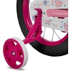 image:imageJOYSTAR 20 24 Inch Girls Bike for Kids Ages 612 Years Old 20 Inch Kids Bike with Training Wheels 24 Girls Bicycle with Handbrake amp KickstandCherry Pink