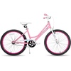 image:imageJOYSTAR 20 24 Inch Girls Bike for Kids Ages 612 Years Old 20 Inch Kids Bike with Training Wheels 24 Girls Bicycle with Handbrake amp KickstandCherry Pink
