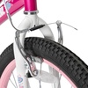image:imageJOYSTAR 20 24 Inch Girls Bike for Kids Ages 612 Years Old 20 Inch Kids Bike with Training Wheels 24 Girls Bicycle with Handbrake amp KickstandFuchsia