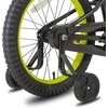image:imageJOYSTAR 20 24 Inch Girls Bike for Kids Ages 612 Years Old 20 Inch Kids Bike with Training Wheels 24 Girls Bicycle with Handbrake amp KickstandNEO Black