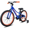 image:imageJOYSTAR 20 24 Inch Girls Bike for Kids Ages 612 Years Old 20 Inch Kids Bike with Training Wheels 24 Girls Bicycle with Handbrake amp KickstandNEO Blue