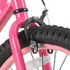 image:imageJOYSTAR 20 24 Inch Girls Bike for Kids Ages 612 Years Old 20 Inch Kids Bike with Training Wheels 24 Girls Bicycle with Handbrake amp KickstandNEO Pink