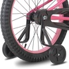 image:imageJOYSTAR 20 24 Inch Girls Bike for Kids Ages 612 Years Old 20 Inch Kids Bike with Training Wheels 24 Girls Bicycle with Handbrake amp KickstandNEO Pink