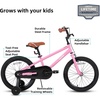 image:imageJOYSTAR Kids Bike with Training Wheels  Multiple Sizes 141618 InchPink