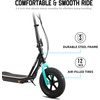 image:imageJOYSTAR 12 Electric Scooter for Kids Ages 612 Foldable EScooter  Max 8 Miles 136 Mph by 250W Motor 12 Wheel Thumb Throttle Easy to AssembleBlack