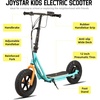 image:imageJOYSTAR 12 Electric Scooter for Kids Ages 612 Foldable EScooter  Max 8 Miles 136 Mph by 250W Motor 12 Wheel Thumb Throttle Easy to AssembleBlue