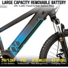 image:imageJOYSTAR 20 24 Electric Bike for Kids Boys Girls Teens Ages 7  Electric Mountain Bike Removable Battery 250W Motor Kids Ebikes Disc BrakesBlack