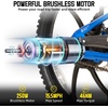 image:imageJOYSTAR 20 24 Electric Bike for Kids Boys Girls Teens Ages 7  Electric Mountain Bike Removable Battery 250W Motor Kids Ebikes Disc BrakesBlue