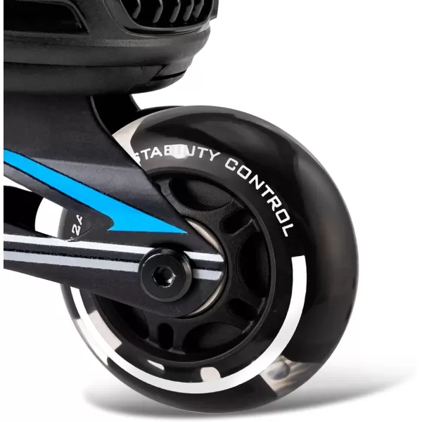 image2PM SPORTS 4 Pack 70mm 82A Inline Skate Wheels with ABEC7 Bearing IndoorOutdoor Inline Skates Wheels Luggage Wheels  70 MMBlack