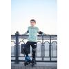 image2PM SPORTS Vinal Girls Adjustable Flashing Inline Skates All Wheels Light Up Fun Illuminating Skates for Kids Men Adult Women and BoysAzure  Blue